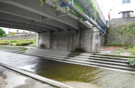 朝日橋　整備前