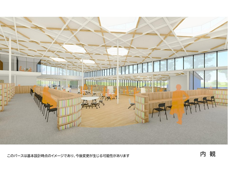 新図書館のイメージパース