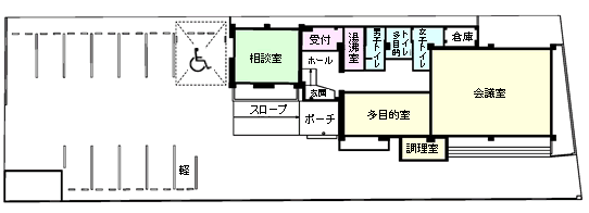 別府市人権啓発センター平面図