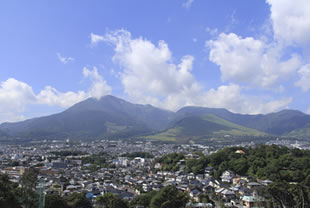 別府市の全景